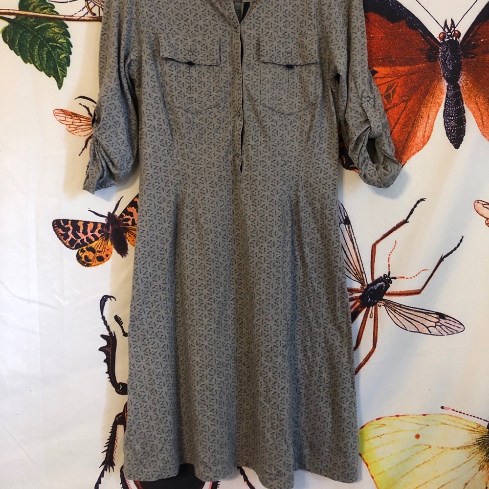 Patagonia half button dress